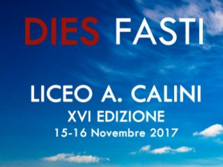 Fondazione Lonati sostiene Dies Fati 2017 - Liceo Calini